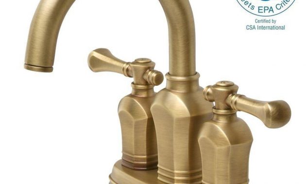 Pegasus Verdanza 4 In Centerset 2 Handle Bathroom Faucet In Antique inside sizing 1000 X 1000