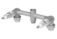 Pfister 8 In Fixed Cast Brass 12 In 2 Handle Tubshower Valve within proportions 1000 X 1000