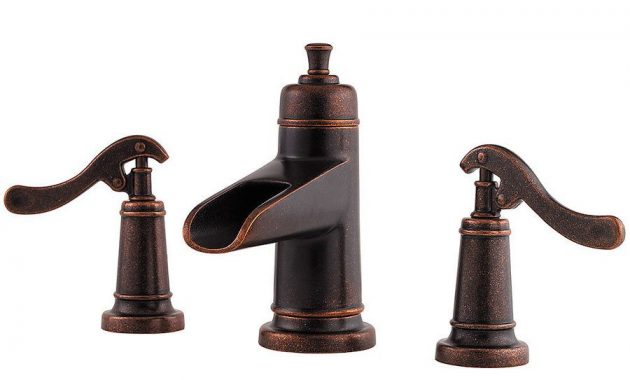 Pfister Ashfield Rustic Bronze 2 Handle Widespread Watersense regarding dimensions 900 X 900