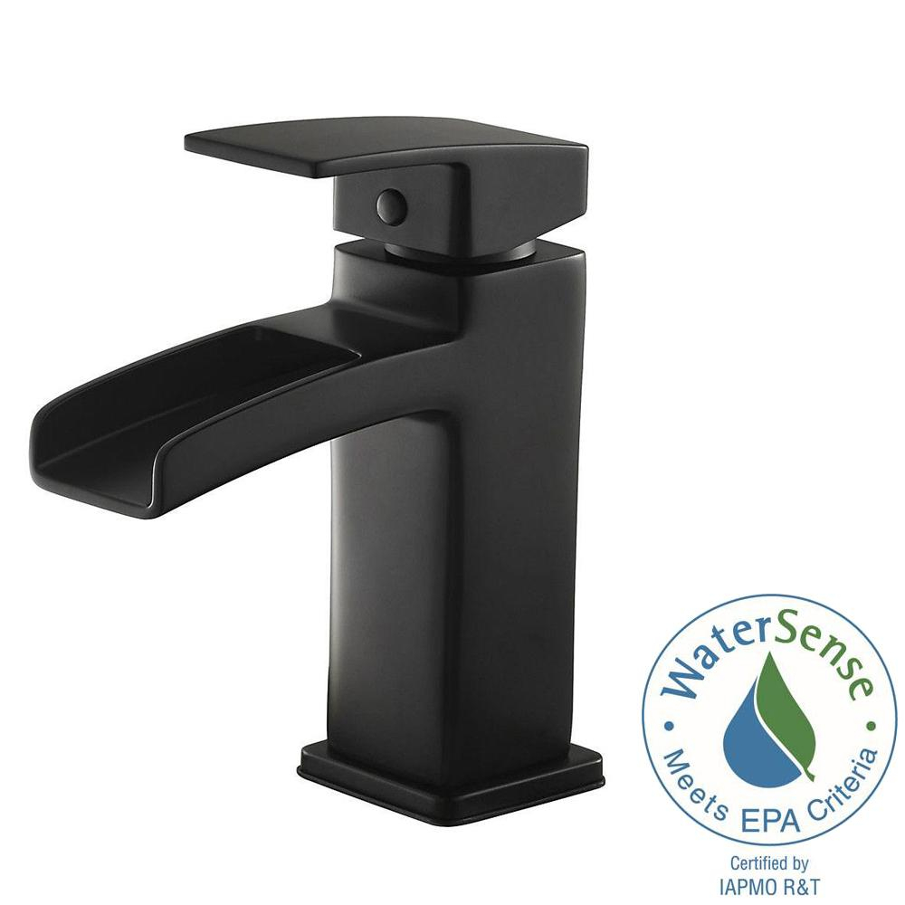 Pfister Kenzo Single Hole Single Handle Bathroom Faucet In Matte in dimensions 1000 X 1000