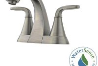 Pfister Pasadena 4 In Centerset 2 Handle Bathroom Faucet In Slate for proportions 1000 X 1000