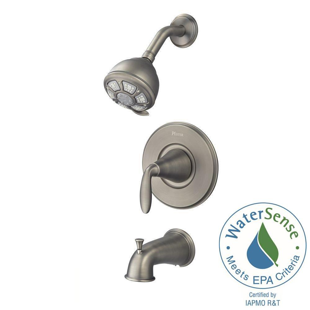 Pfister Pasadena Single Handle 3 Spray Tub And Shower Faucet In inside proportions 1000 X 1000