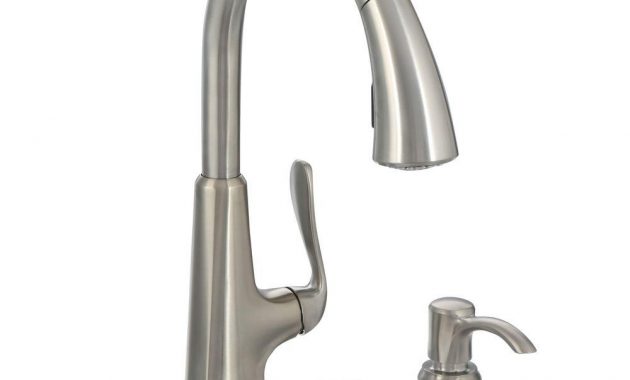 Pfister Pasadena Single Handle Pull Down Sprayer Kitchen Faucet With in sizing 1000 X 1000