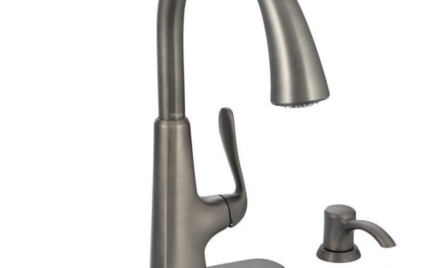 Pfister Pasadena Single Handle Pull Down Sprayer Kitchen Faucet With regarding size 1000 X 1000