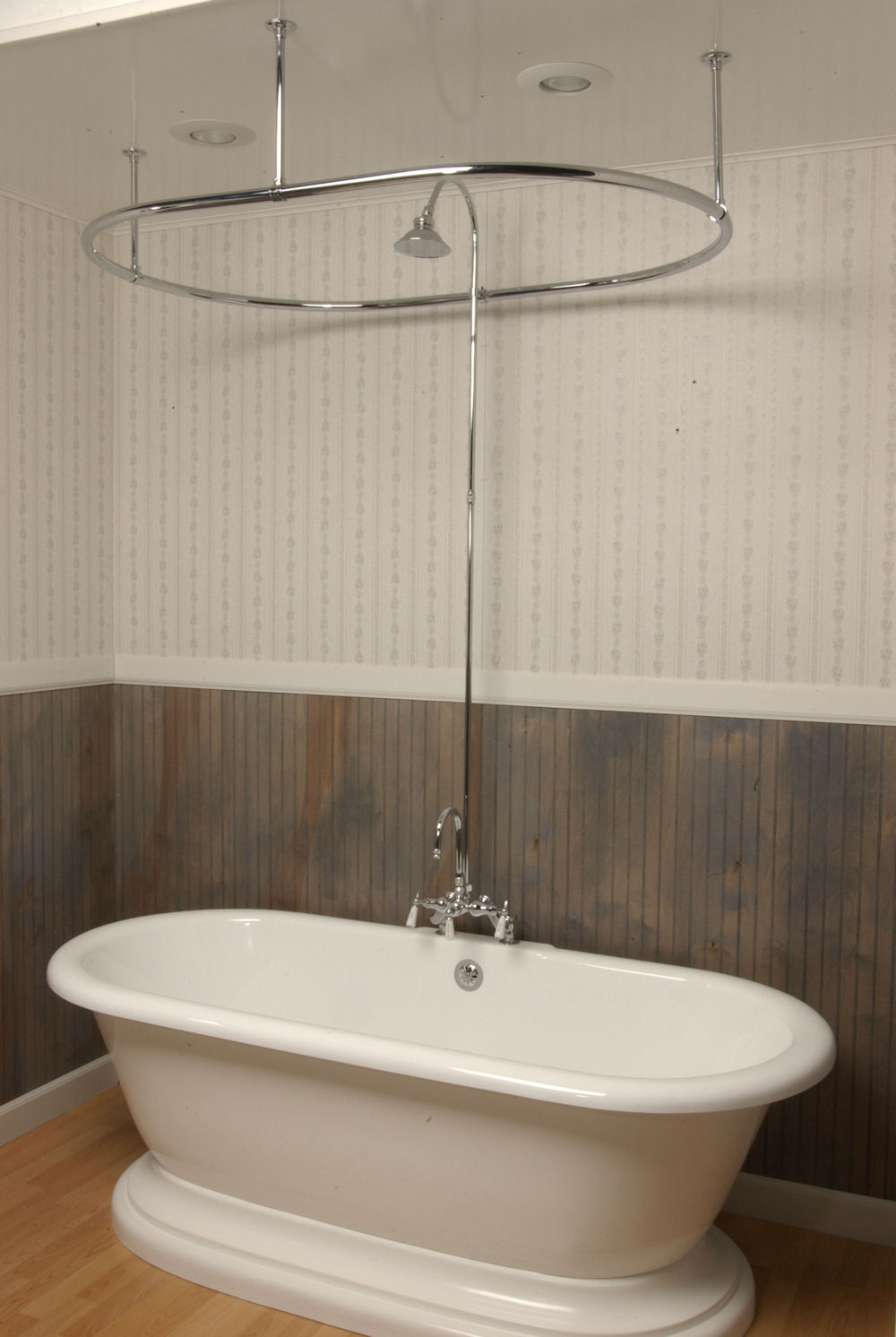 Photos Side Mount Shower Enclosure Set Deck Mounted Or Tub Wall pertaining to size 1000 X 1492