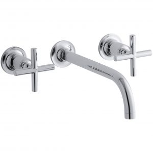 Picture 8 Of 37 Wall Mounted Sink Faucets Elegant Bathroom within size 2259 X 2259