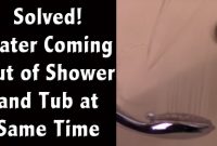 Plumbing Mystery Tub And Shower Run At The Same Time Repair intended for proportions 1280 X 720