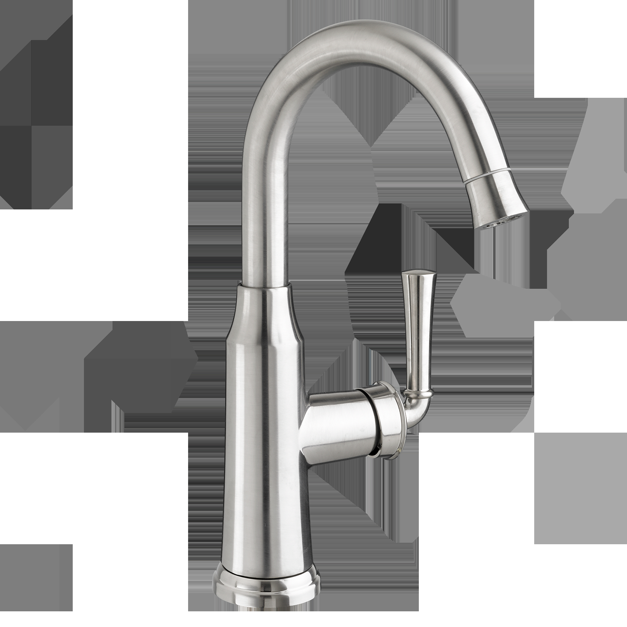 Portsmouth 1 Handle High Arc Pull Down Bar Sink Faucet American with proportions 2000 X 2000