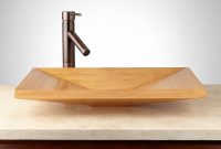 Rectangular Bamboo Vessel Sink Bathroom inside proportions 1500 X 1500