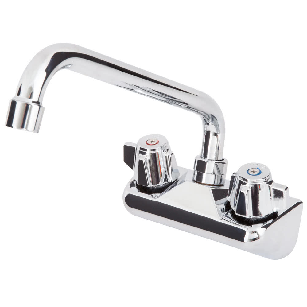 Regency Wall Mount Bar Sink Faucet With 4 Centers And 10 Swing Spout throughout size 1000 X 1000