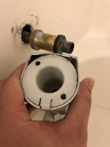 Replacing Tub Spout With Odd Fitting for proportions 3024 X 4032