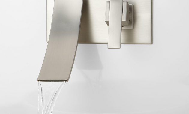 Reston Wall Mount Waterfall Bathroom Faucet Bathroom regarding sizing 1500 X 1500