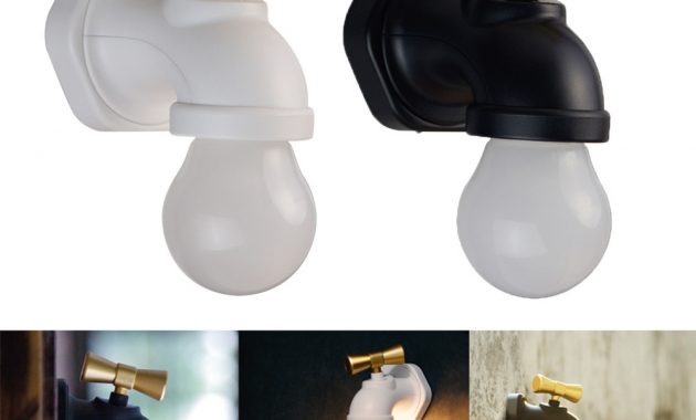 Retro Water Tap Lamp Voicelight Control Led Night Light Faucet Usb inside measurements 1000 X 1000