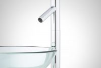 Rotunda Slanted Spout Single Hole Vessel Faucet And Pop Up Drain inside dimensions 1500 X 1500