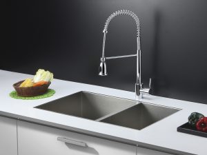 Ruvati Rvc2616 Stainless Steel Kitchen Sink And Chrome Faucet Set with regard to proportions 1200 X 900