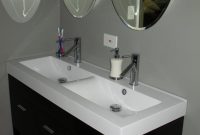 Single Basin Double Faucet Bathroom Sink Photos And Products Ideas regarding dimensions 1024 X 768