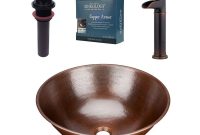 Sinkology Pfister All In One Copper Vessel Sink Hubble Design Kit In within dimensions 1000 X 1000