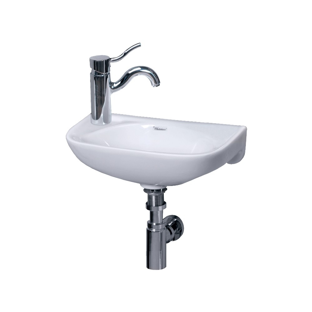 Small Wall Mount Sink Left Side Single Faucet Drilling for measurements 1000 X 1000