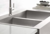 Stainless Steel Farmhouse Sink With Faucet Holes Cdbossington throughout size 1600 X 1200
