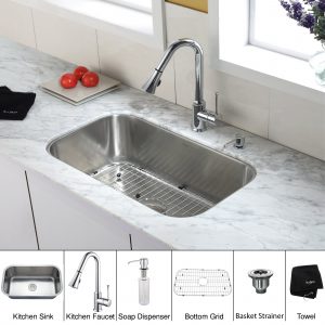 Stainless Steel Kitchen Sink Combination Kraususa intended for measurements 2000 X 2000