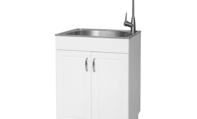 Stainless Steel Utility Sinks Accessories Plumbing The Home in sizing 1000 X 1000