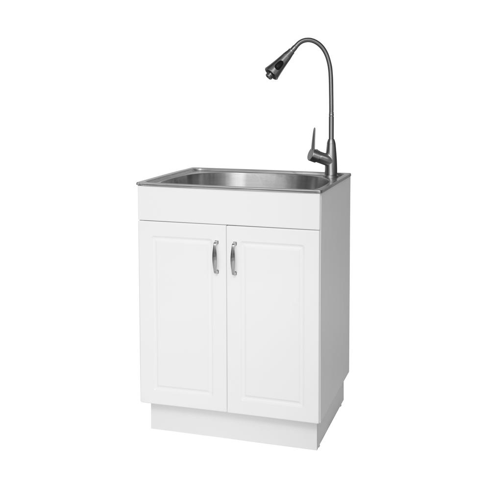 Stainless Steel Utility Sinks Accessories Plumbing The Home in sizing 1000 X 1000