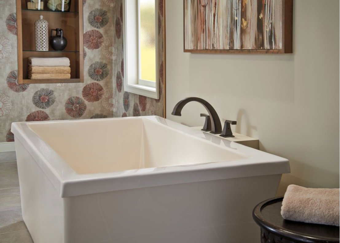 Superb Freestanding Tub With Deck Mount Faucet 7 Alternate View for dimensions 1107 X 792