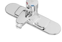 Symmons Scot 4 In Centerset Single Handle Metering Bathroom Faucet regarding dimensions 1000 X 1000