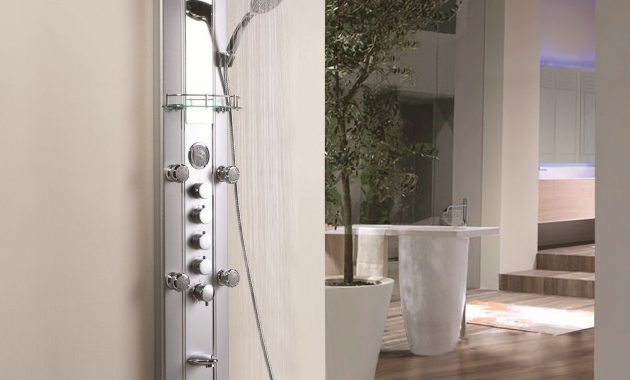 Thermostatic Multi Function Shower Tower With Tub Faucet throughout sizing 1000 X 1000