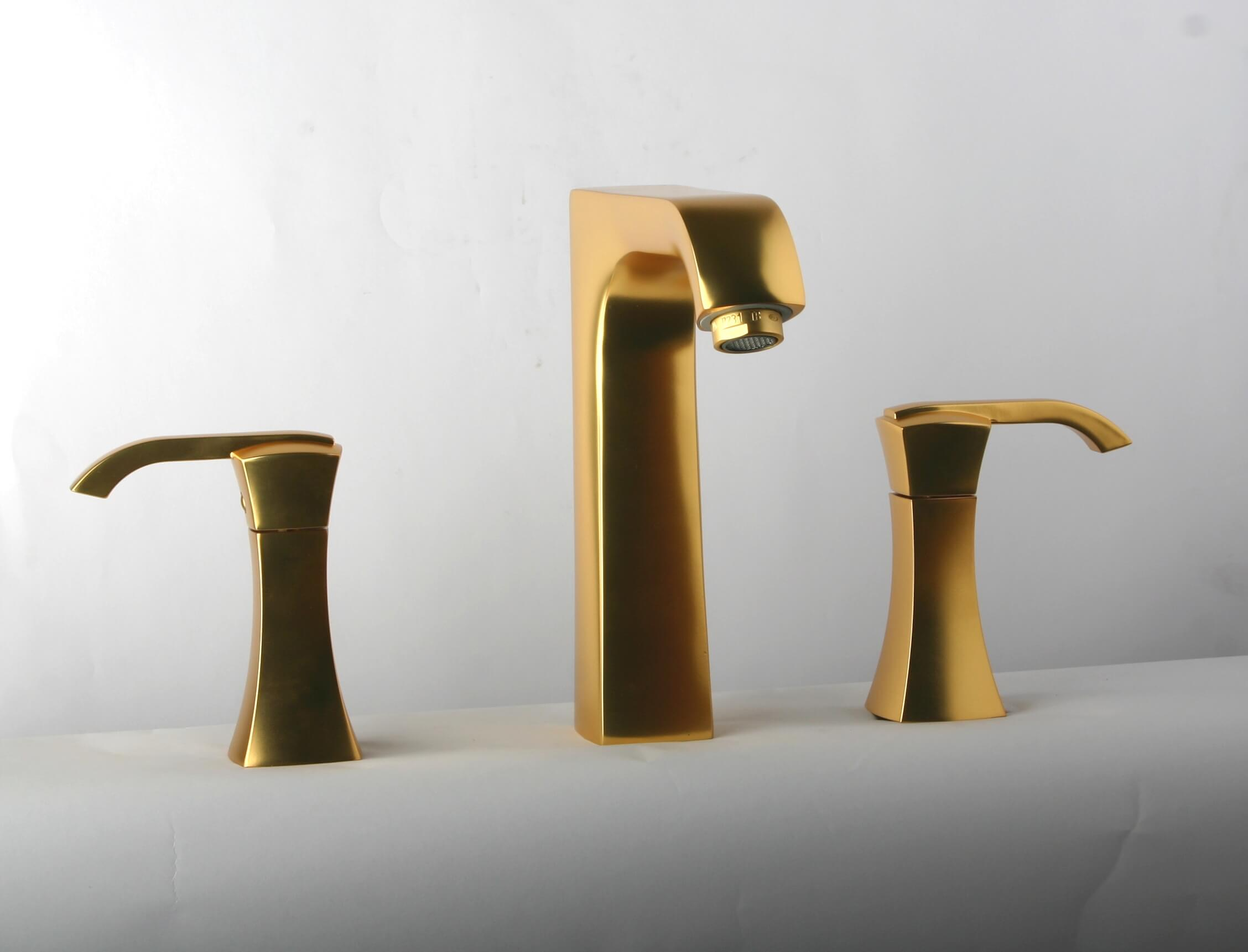 Top 57 Hunky Dory Brushed Gold Bathroom Sink Faucets Color Bath regarding size 2256 X 1722