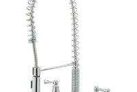 Tosca 2 Handle Wall Mount Pull Down Sprayer Kitchen Faucet In Chrome throughout proportions 1000 X 1000