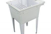 Transolid 22375 In X 26 In 1 Basin Gray Freestanding Polypropylene regarding measurements 900 X 900