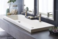 Trough 4819 Double Basin Nativestone Bathroom Sink Native Trails regarding proportions 1000 X 1000
