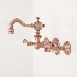 Vintage Wall Mount Bathroom Faucet Lever Handles Bathroom throughout measurements 1500 X 1500