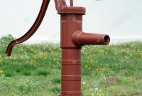 Vintage Water Faucet Old Water Pump Stock Photo 129653485 Alamy in sizing 866 X 1390