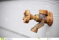 Water Faucet Outside House Spigot Stock Photo Image Of Household for dimensions 1300 X 953