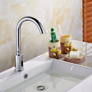 Water Saving Faucet Chrome Polished Touchless Faucet Fully Automatic regarding dimensions 1000 X 1000