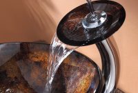 Waterfall Faucet Vessel Sink Combo intended for size 2000 X 2000