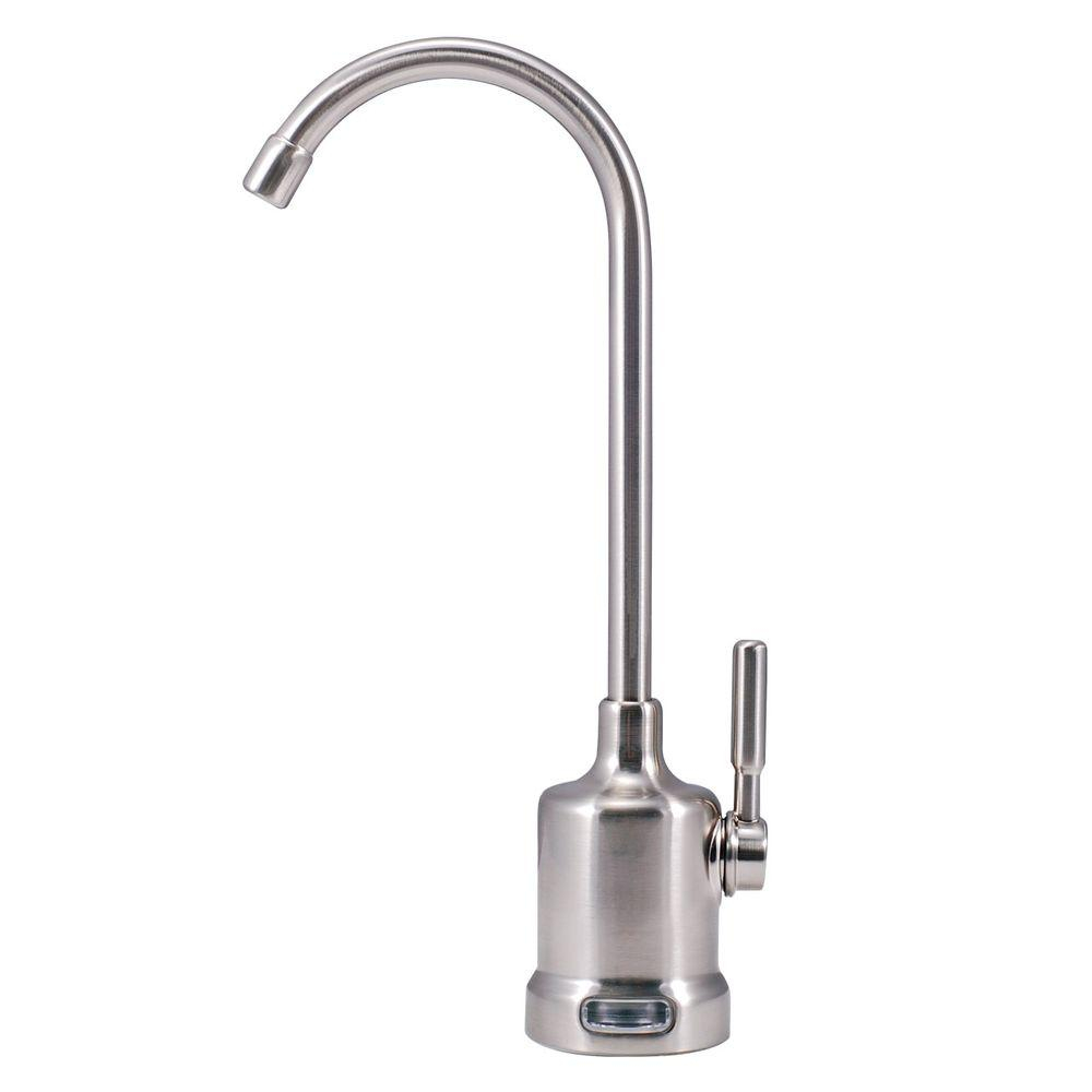 Watts 1 Handle Top Mount Air Gap Faucet In Brushed Nickel With with dimensions 1000 X 1000