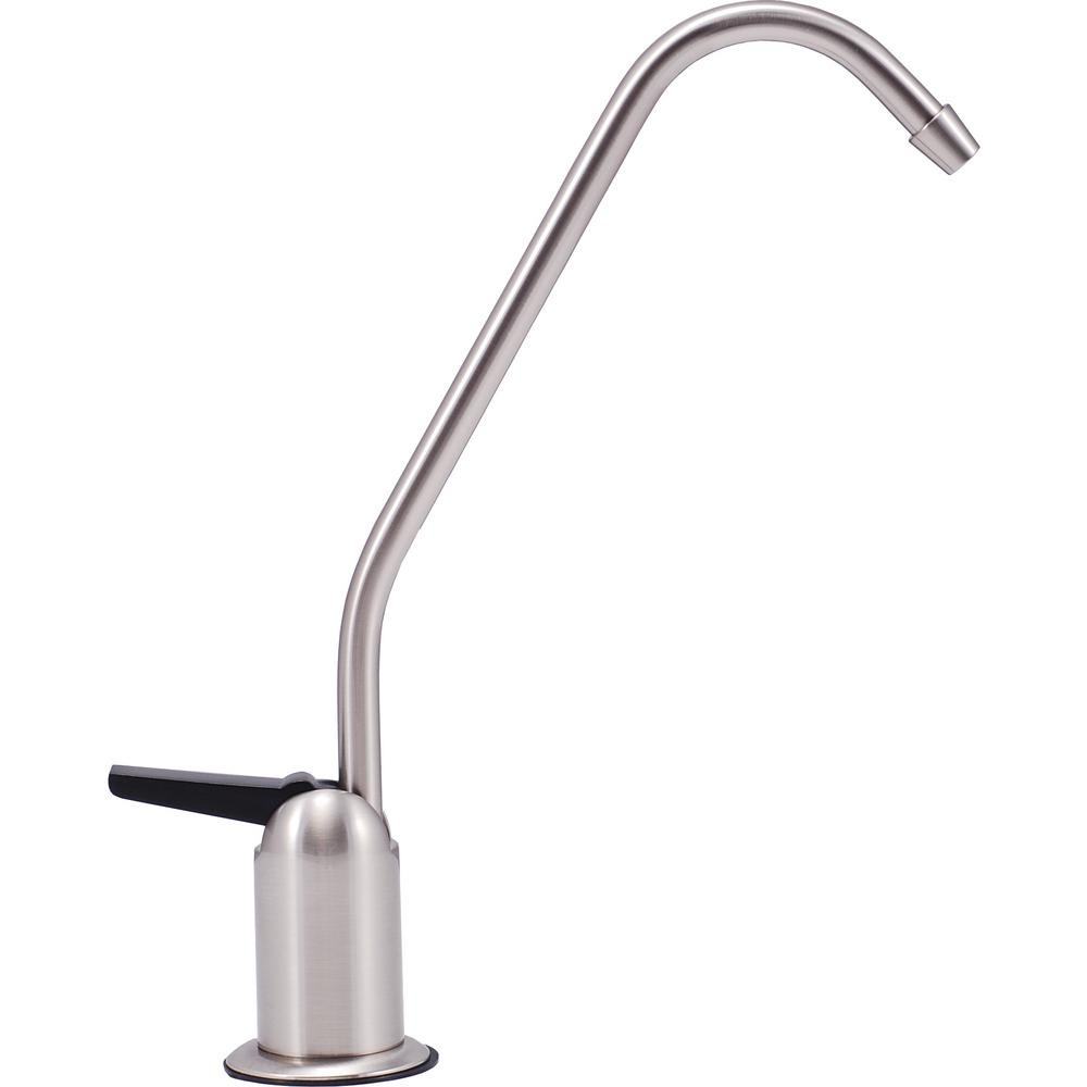 Watts Single Handle Water Dispenser Faucet With Air Gap In Brushed within size 1000 X 1000