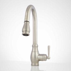 Withrow Single Hole Pull Down Kitchen Faucet Kitchen in proportions 1500 X 1500