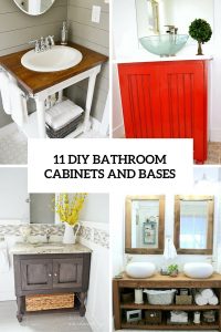 11 Diy Sink Bases And Cabinets You Can Make Yourself Shelterness throughout dimensions 735 X 1102