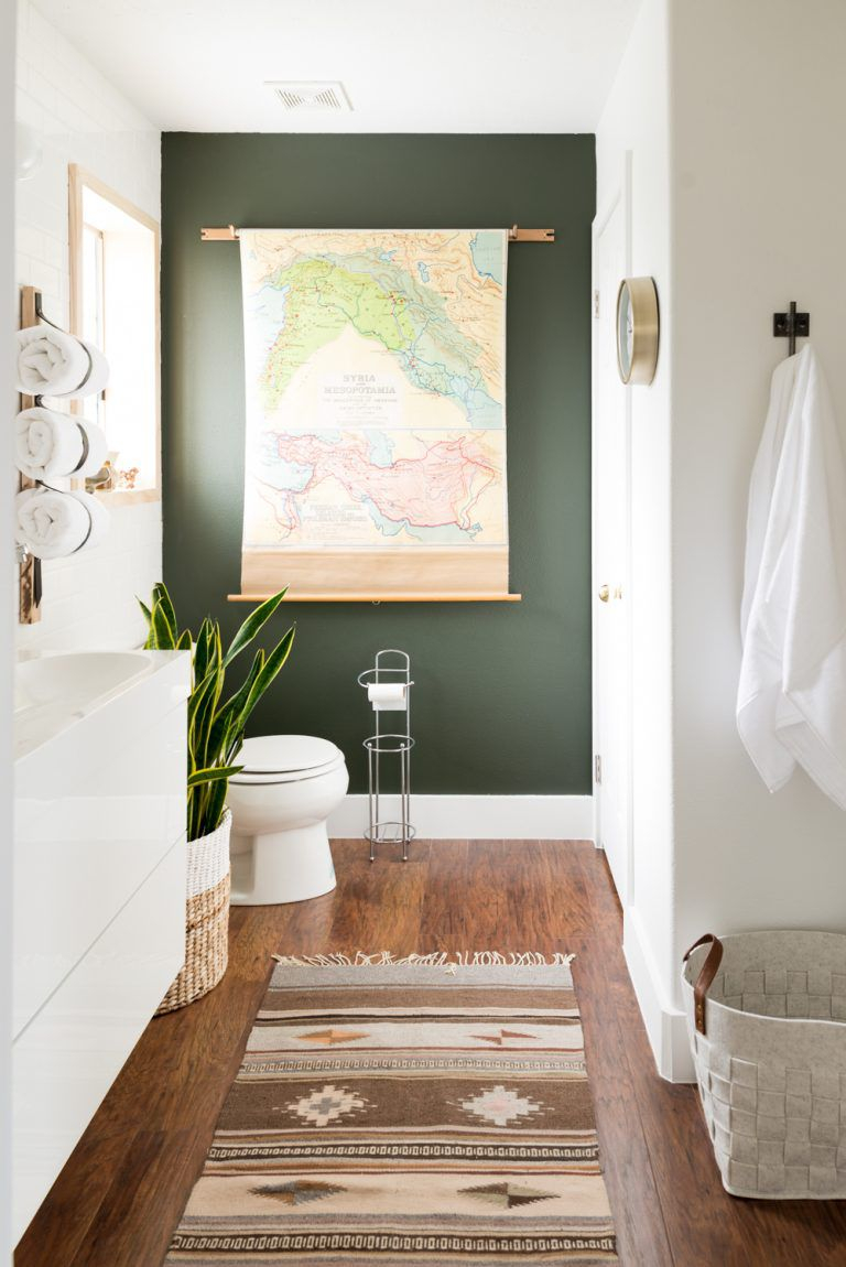 12 Ideas For Gorgeous Green Bathrooms with dimensions 768 X 1150