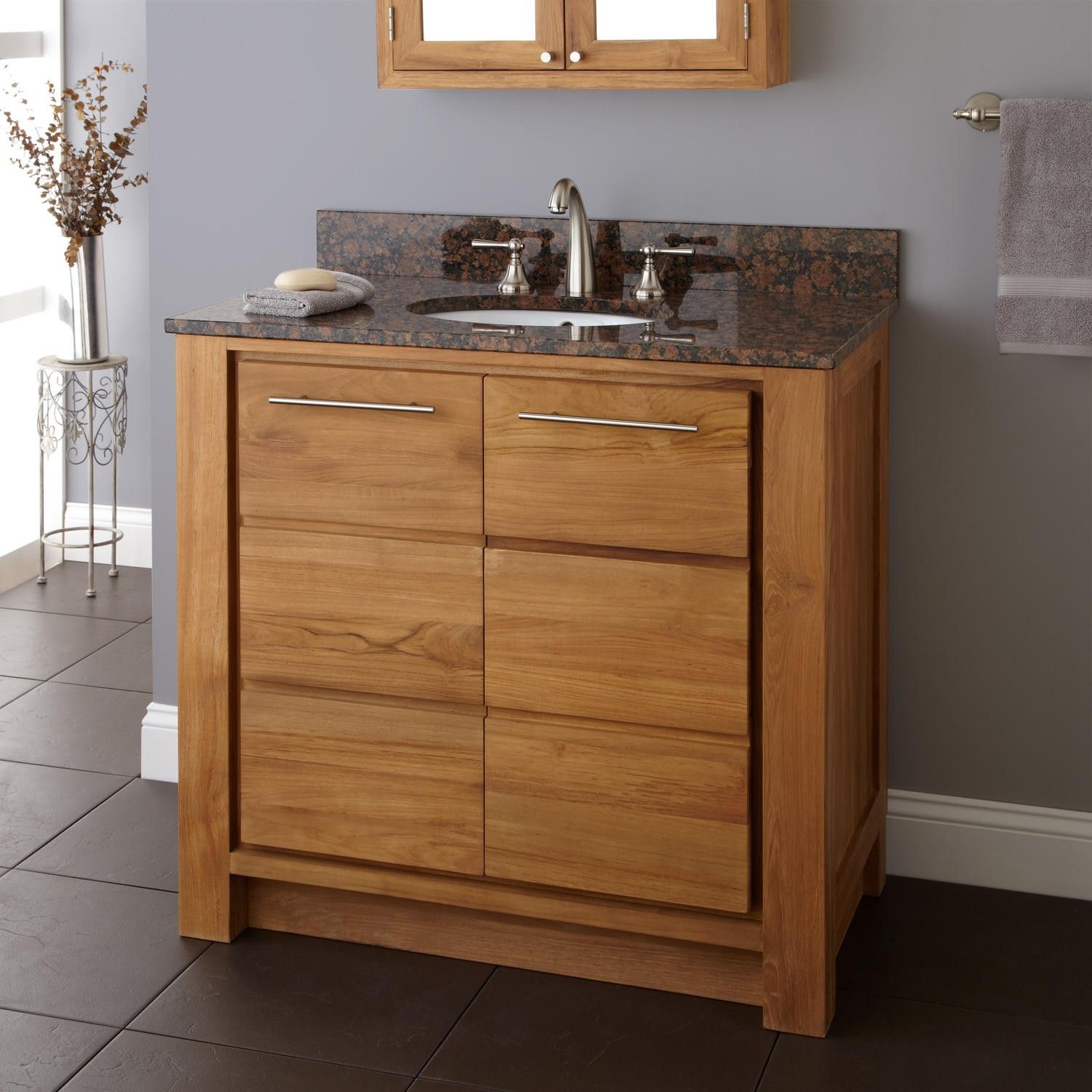 18 Teak Wood Bathroom Furniture Akita Teak Bathroom Vanity throughout proportions 1500 X 1500