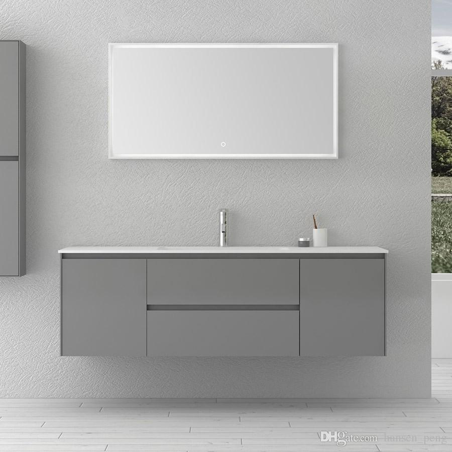 2019 1400mm Bathroom Furniture Free Standing Vanity Stone Solid pertaining to size 900 X 900