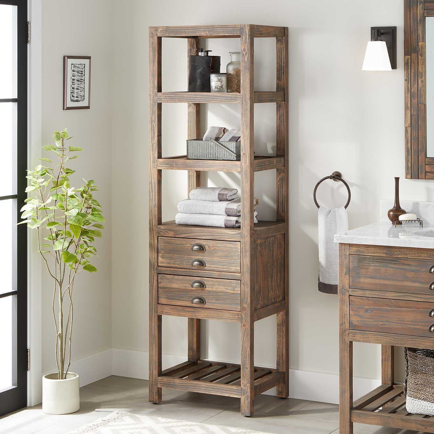 22 Benoist Bathroom Linen Storage Cabinet Gray Wash Pine Bathroom regarding dimensions 1500 X 1500