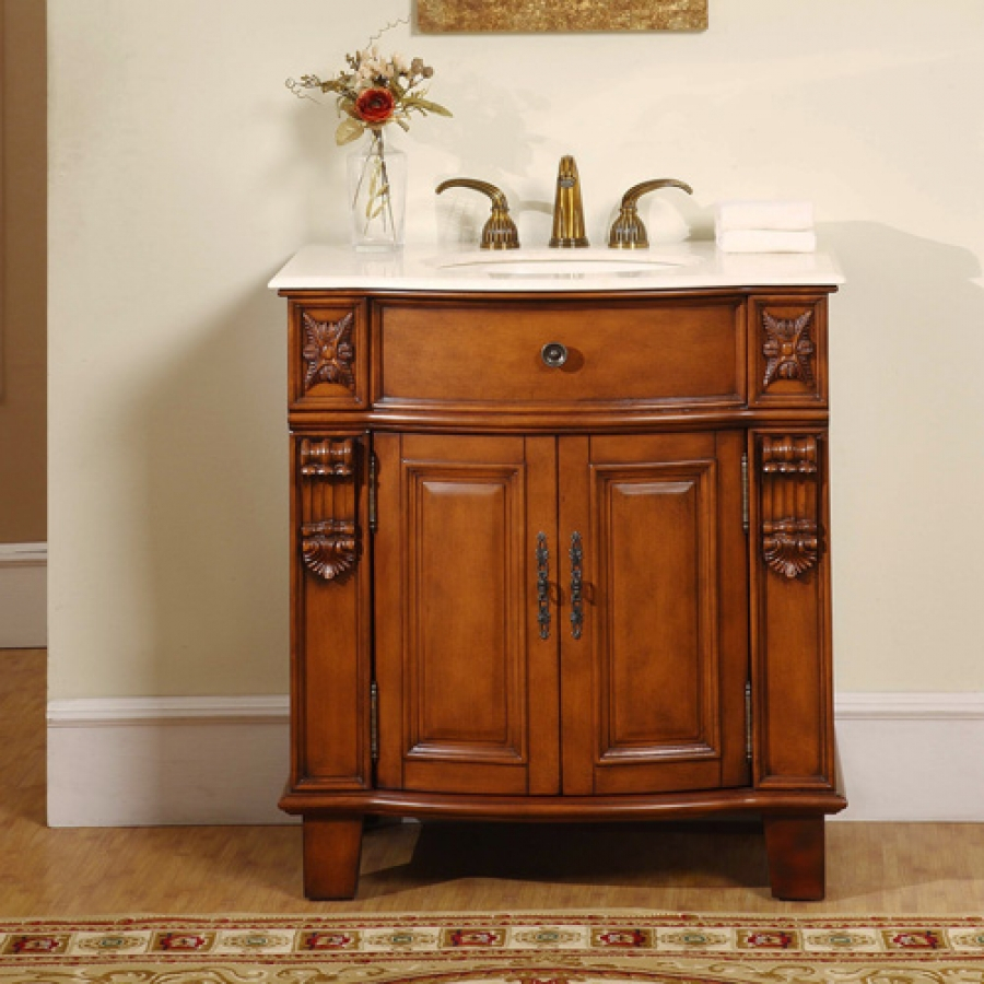 33 Inch Single Sink Bathroom Vanity Furniture Style pertaining to dimensions 900 X 900