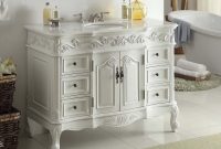 48 Benton Collection Antique White Beckham Bathroom Sink Vanity inside sizing 1024 X 820