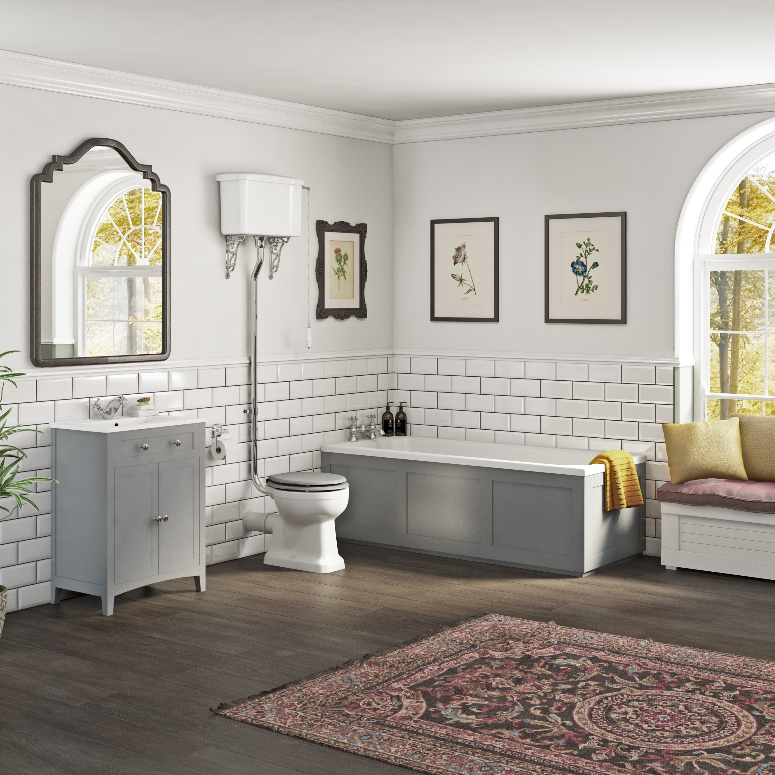 Ad Nifty Shades Of Grey Adding Colour To Your Bathroom Ba Holiday inside dimensions 2500 X 2500