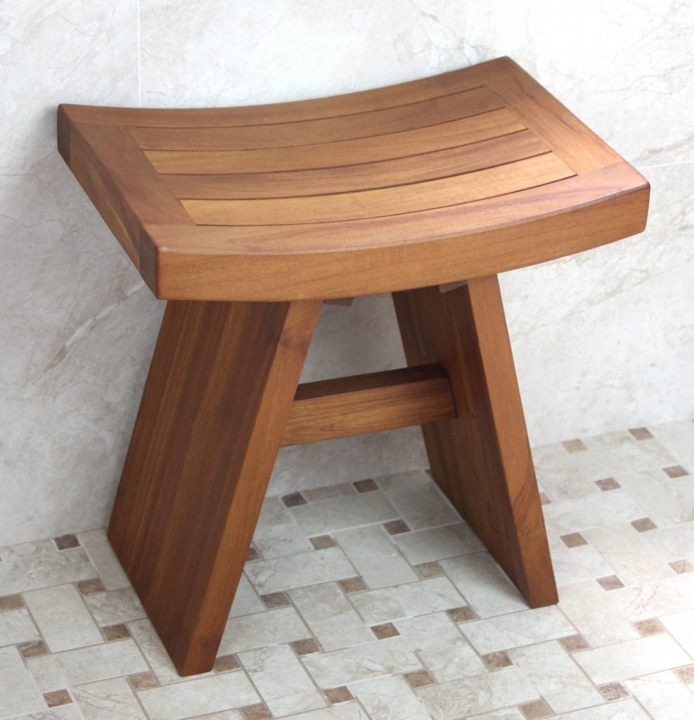 Add A Zen Touch To Your Shower With A Japanese Bath Stool Teak within size 987 X 1024